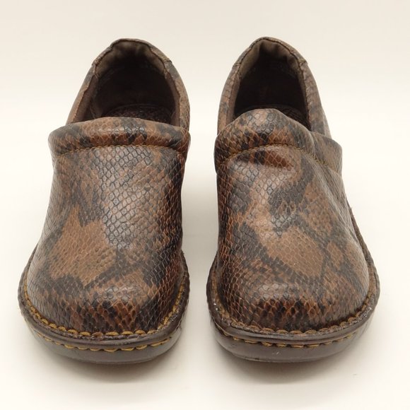 B.O.C BORN CONCEPTS Clogs Brown Animal Print - Picture 4 of 9